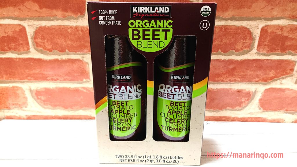 コストコのビートブレンド「KSオーガニックビートジュース」の栄養価の高いジュースの味とは？／コストコおすすめ ゴールデンハムスター"ハムた